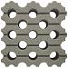 AquaPassage 60x60x16cm MP grijs vlak 4st/lg