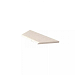 Schellevis Oudhollands Zwembandrand Hoek Links 100/60x40x5 Creme