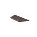 Schellevis Oudhollands Zwembandrand Hoek Links 100/60x40x5 Taupe