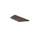 Schellevis Oudhollands ZWEMBADRAND HOEK LINKS (100/60X40X5 CM) TAUPE