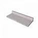Schellevis Oudhollands TRAPTREDE L-VORM 100X40X15 CM GRIJS
