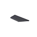 Schellevis Oudhollands ZWEMBADRAND HOEK LINKS (100/60X40X5 CM) ANTRACIET