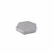 Schellevis Oudhollands 6-kant tegel 37,5x37,5x7 cm Grijs