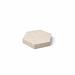 Schellevis Oudhollands 6-kant tegel 37,5x37,5x7 cm Crème