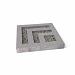 Schellevis Oudhollands Grasbetontegel Leaf Grijs 80x80x10