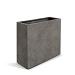 Grigio Divider 68 with wheels - Natural Concrete - Plantruimte 73x33
