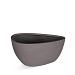 Ruvido Organic Low 67 - Ash Brown - Plantruimte Ø48