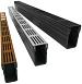 ACO Slim-Line met RVS rooster 100