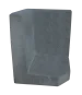 Hoek L-element 50x40x40cm Antraciet