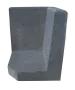 Hoek L-element 50x40x40cm Antraciet
