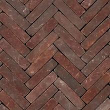 Palace UWF60 Getrommeld bezand paars rood