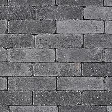 Stonique trommel dikformaat 8 cm antraciet