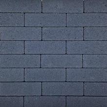 Dikformaat strak 21x7x6 cm antraciet komo