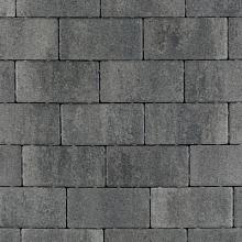 Patio betonstraatsteen 6 cm nero/grey mini facet komo