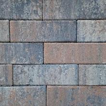 Longstone opritsteen 7 cm tricolore