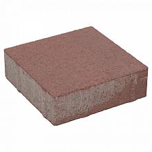 ExcluKera 20x20x6 cm KOMO rood-bruin met deklaag