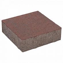 ExcluKera 20x20x6 cm KOMO rood-zwart met deklaag