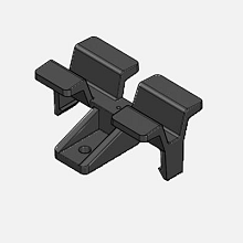 Linup clips wand & plafond medium