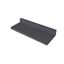 Schellevis Oudhollands Traptrede 40x15x100 Antraciet