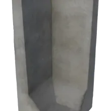 Hoek L-element 100x40x40cm Grijs