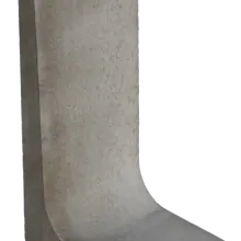 L-Element 100x50x40cm Grijs
