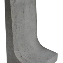L-Element 80x40x40cm Grijs