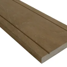 Bangkirai terrasplank v-groeven Premium 2,7x19,5x396cm