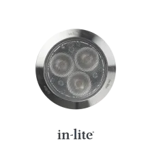 In-Lite Flux LED grondspot 12V - RVS - Ø 60mm