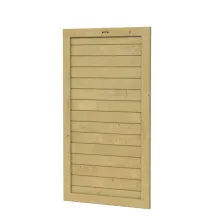 Hillhout Basic Deur Vuren 100x180cm Recht Planken 1,8cm Groen Geïmpregneerd