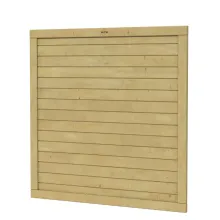 Tuinscherm Hillhout Basic Vuren 180x180cm Recht Planken1,8cm Groen Geïmpregneerd