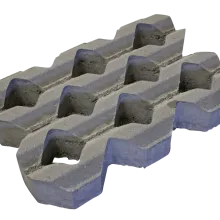 Grastegel type A 60x40x10cm