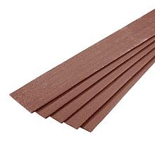 Ecoborder Plank 2 m x 14 cm x 1 cm BROWN (afname per omverpakking à 5 stuks)