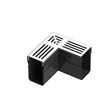 Gardendrain Corner Grey 65/100 mm Hoekstuk grijs