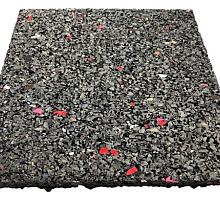 Rubber tegeldrager 10x10x1,0 cm