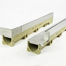 Slotline RVS hk.st inw H=40mm L=850+150