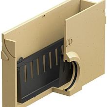 Eurol vuilv L500mm,H303mm incl. em,GY sl