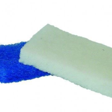 Schrobpad doodlebug blauw