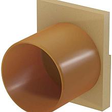 Euroline eindplaat met zijuitloop