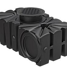 Rain4Me Plus 2000l tank+pomp 223x124x125