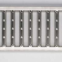 Sleufrooster RVS 100cm