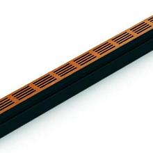 SlimLine 100 cm + Corten designrooster
