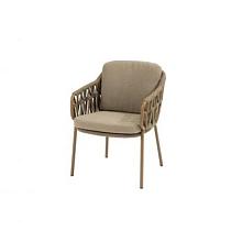 Biarritz dining chair amber with 2 cushions