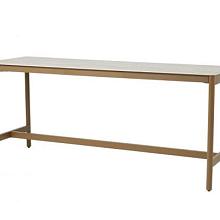 Soho high dining table ceramic 220 X 75 X 95 amber
