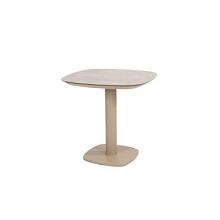 Manolo dining table ceramic print latte 75 X 75 X 75 cm