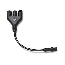 Kabelverbinder 3-wegs | 10 cm kabel | splitten productkabel | OutdoorPro+ | 12 volt