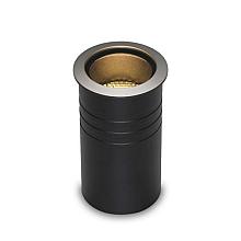 Pego - rond zwart grondspot | warmwit | 7 watt | OutdoorPro+ | 12 volt