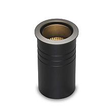 Beira - rond zwart grondspot | warmwit | 3,5 watt | OutdoorPro+ | 12 volt