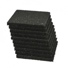 Rubberen tegeldragers 100x100x15 100st