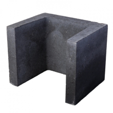 U-element 40x40x50 zwart