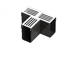 Gardendrain TEE Section Grey 65/100 mm